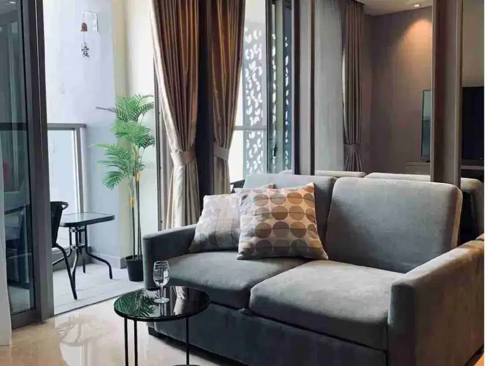 DIJUAL APARTEMEN GOLD COAST 1 BR FURNISH