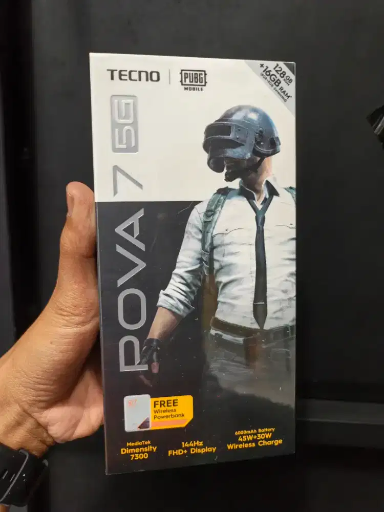 Texno pova 7 5G 8/256 garansi resmi