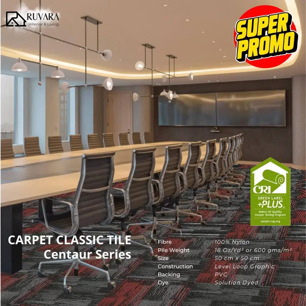 Karpet Tile Classic Centaur – Flooring Interior Modern 50x50 cm