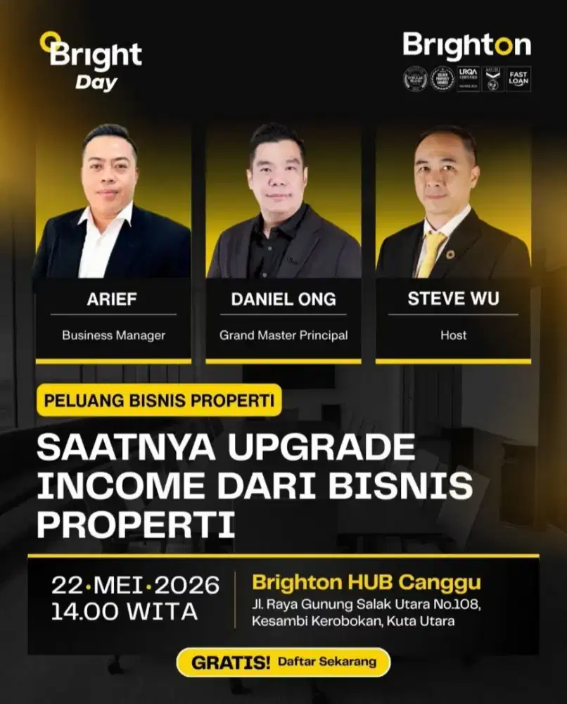 Seminar Bisnis Property Masa Kini