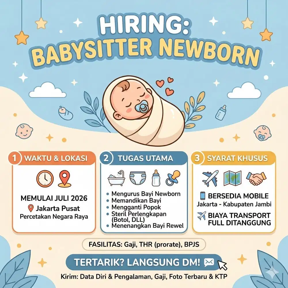 Babysitter untuk Newborn