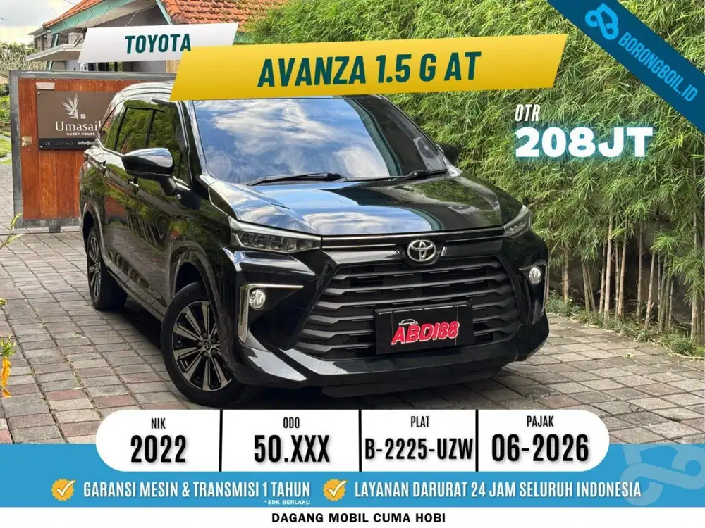 Avanza 1.5 G CVT 2022