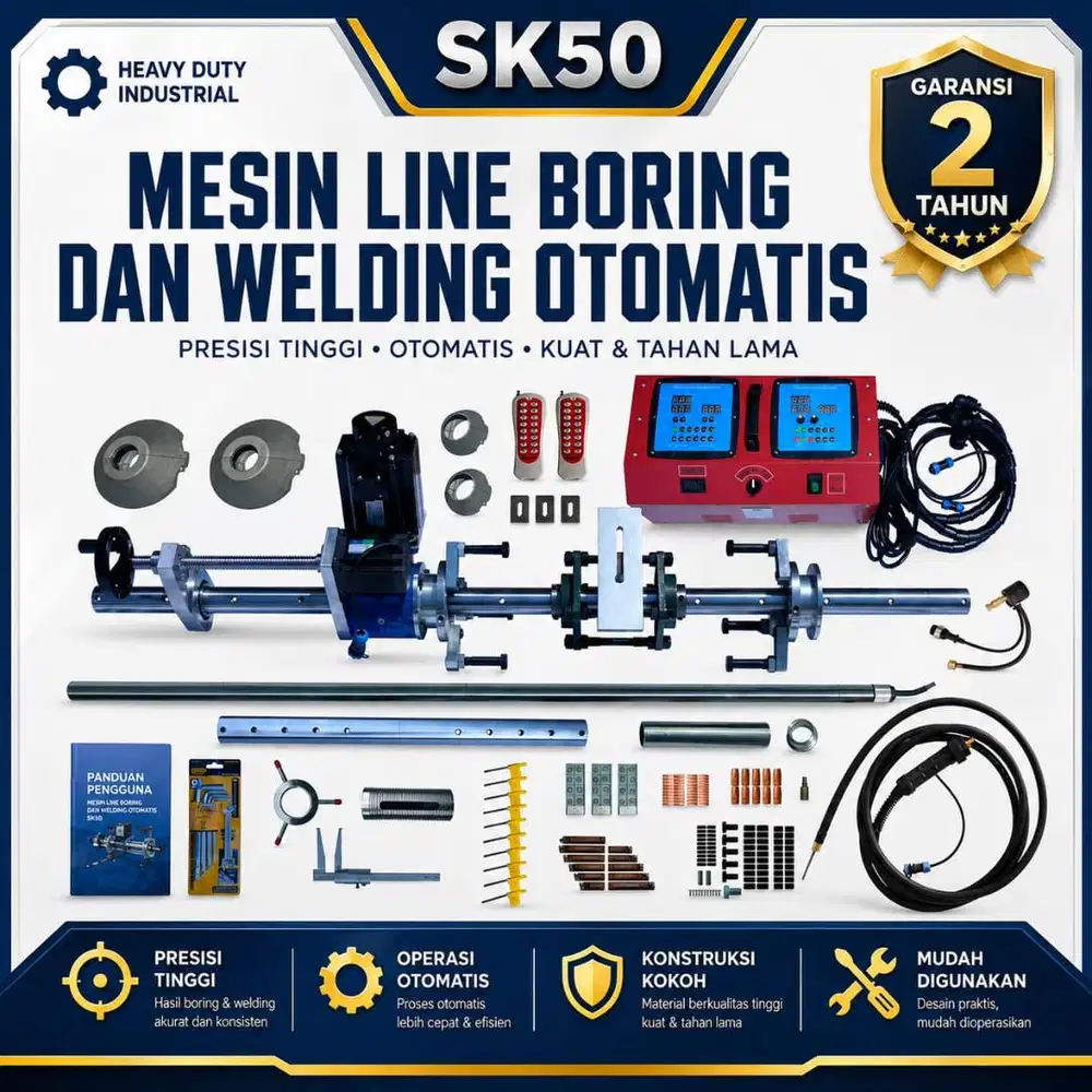 Mesin Line Boring & Welding Otomatis SK50