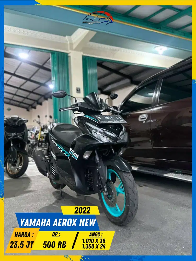 YAMAHA AEROX NEW 2022 MURAH MERIAH MASZEHH HIKMAH MOTOR KEPUH