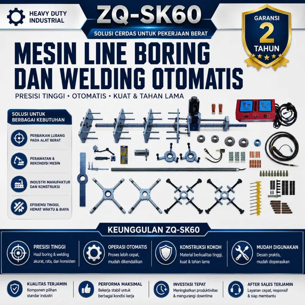 Mesin Line Boring & Welding Otomatis SK60
