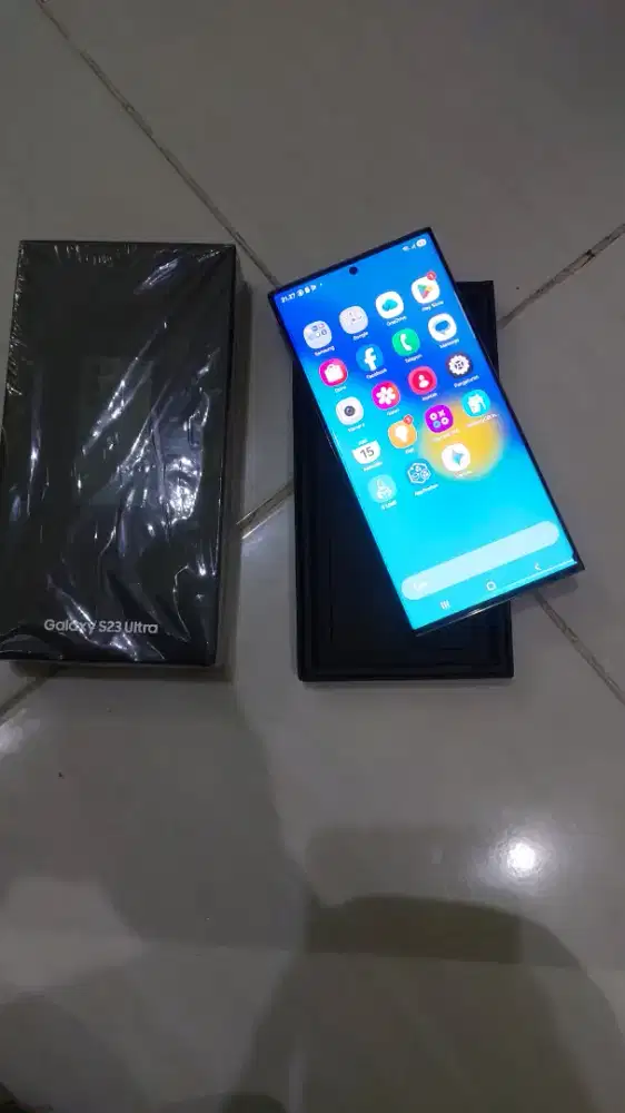 Samaung s23 ultra 12/256 dibaca dulu (bisa tt h