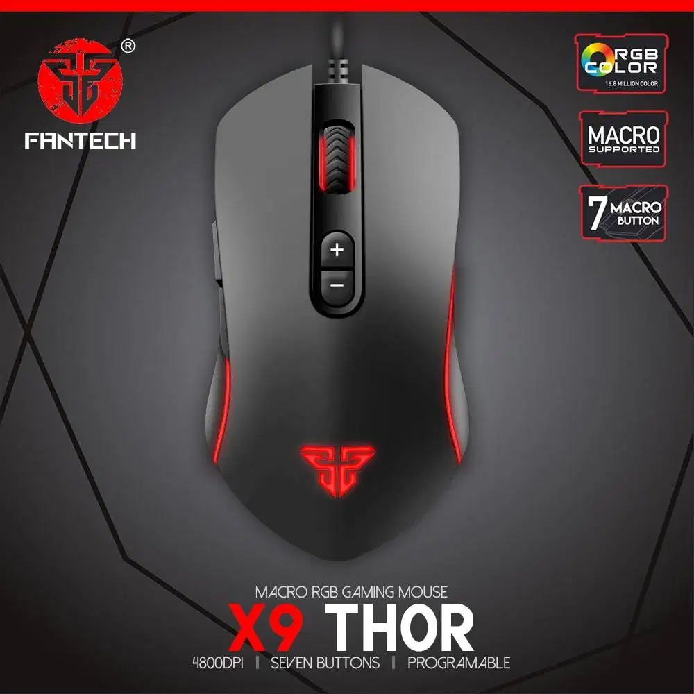 NEW- Mouse Gaming  Fantech THOR X9