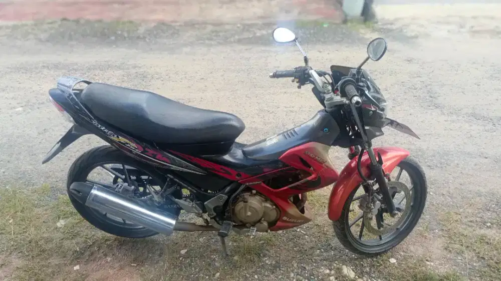 Satria F lengkap hidup mesin ok