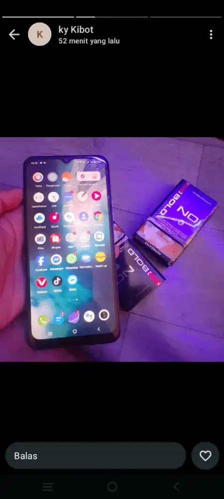 Vivo y21 ram 4+1/64