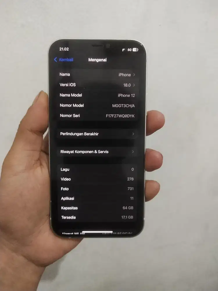 Iphone 12 Basic 64 Inter 5G Duall sim
