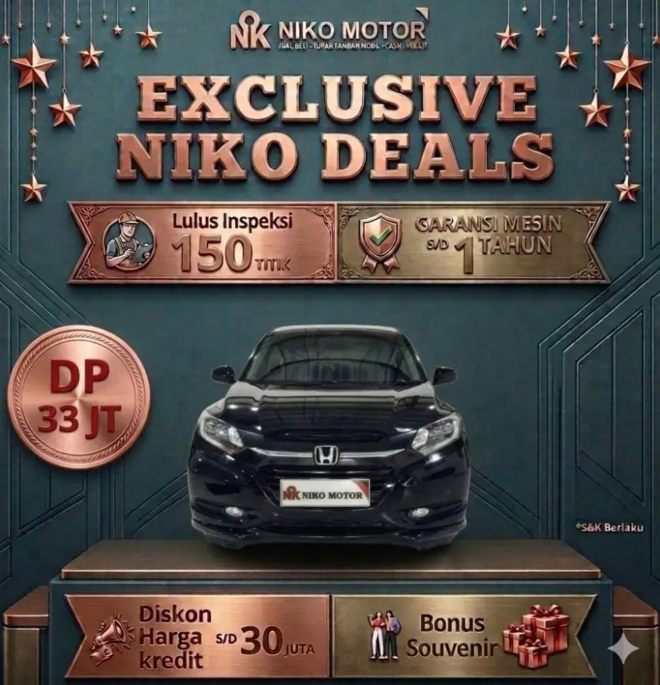 (MULUS) HRV 1.8 RS PRESTIGE 2015 AT :2014|2016