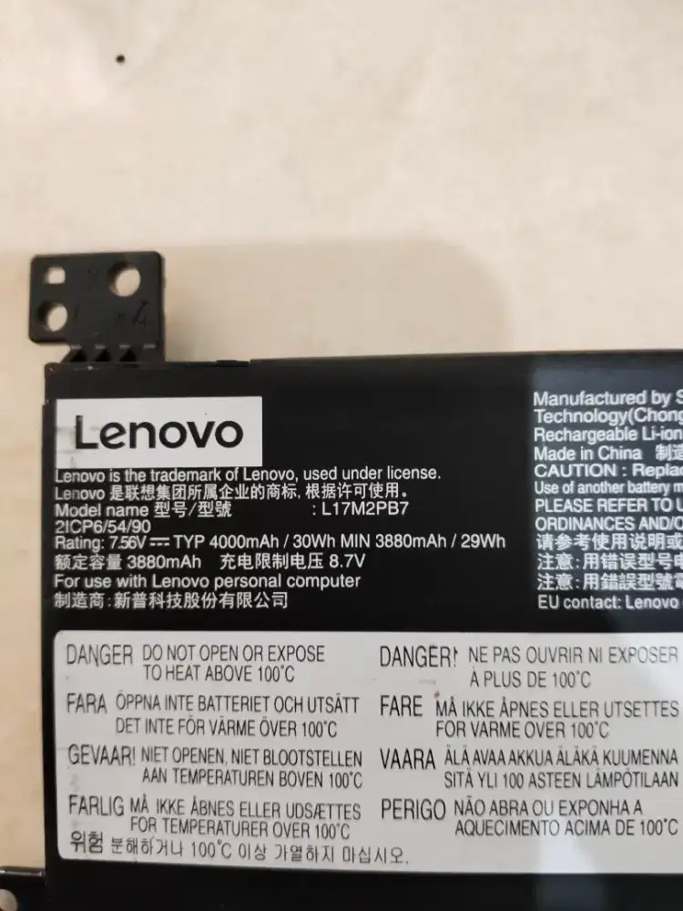 Batre Laptop LENOVO ideapad 130 ORI