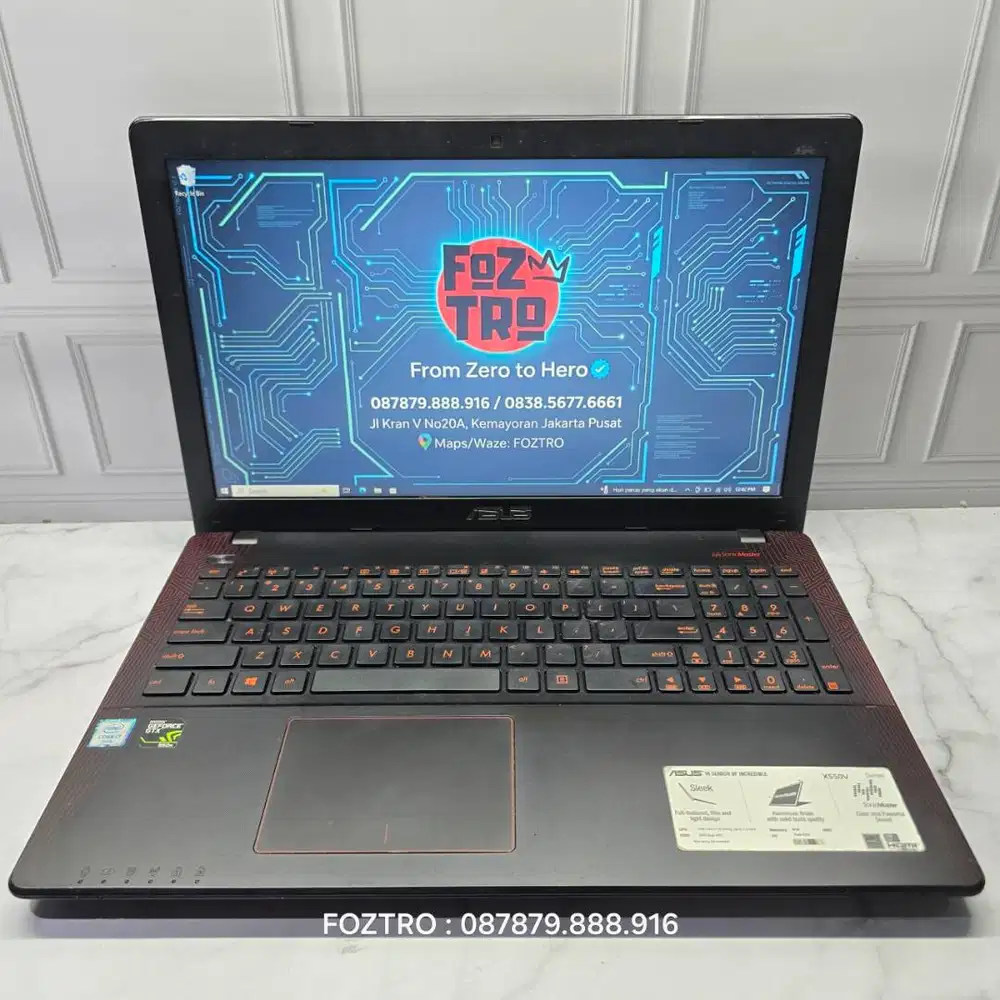 Laptop Gaming Asus X550V Core i7 Gen6 GTX950 8/500GB No Minus