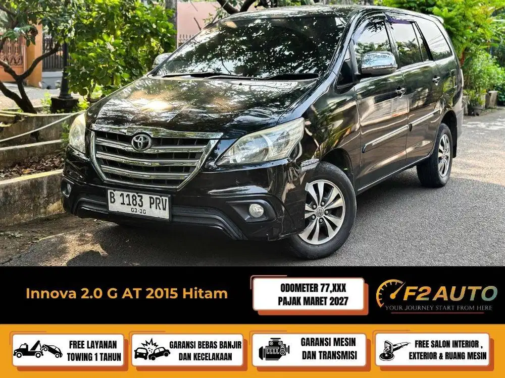 Toyota Innova 2.0 G AT 2015 Hitam