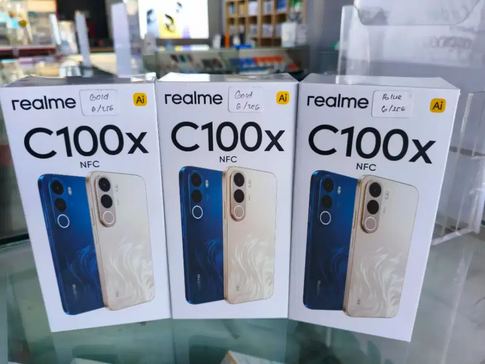 Realme C100x 6/256 Termurah‼️batre 8000mah