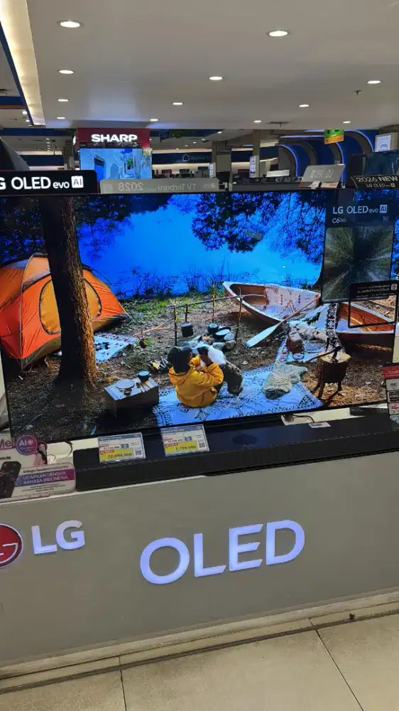 cicilan tv LG QLED EVO mulai 1 jutaan aja perbulan di home credit