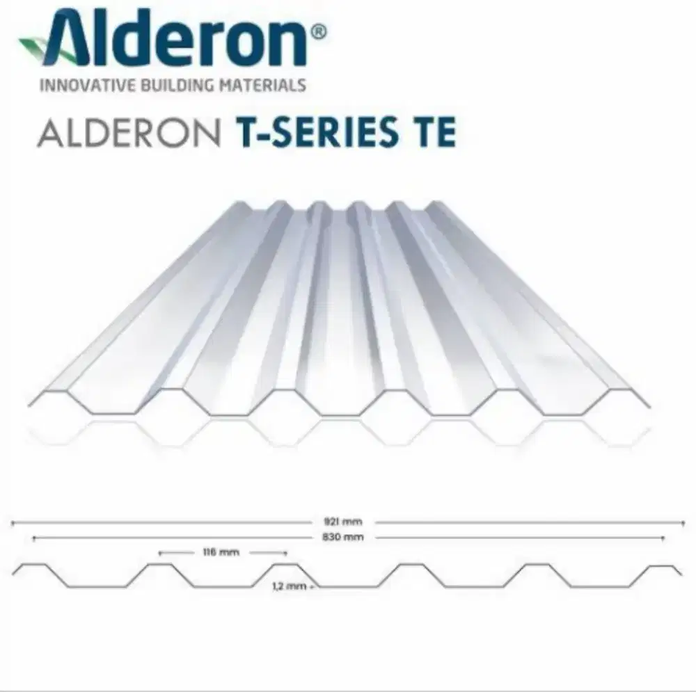ATAP UPVC ALDERON TWINLITE CLEAR