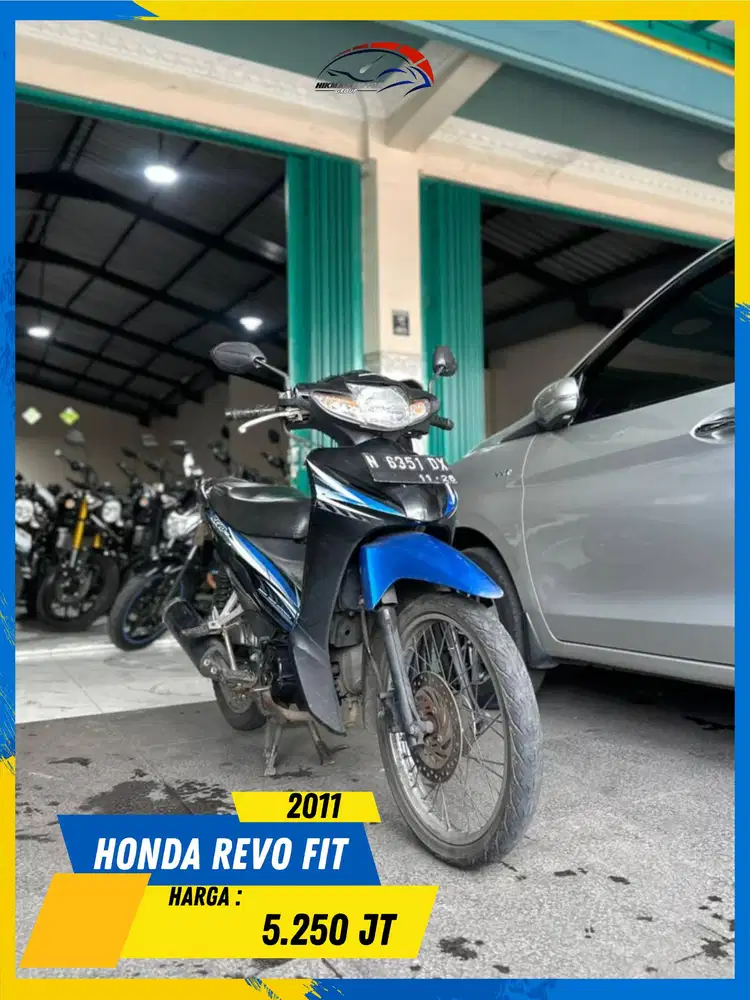 HONDA REVO FIT 2011 TERIMA BPKB SAJA MASZEHHH HIKMAH MOTOR KEPUH