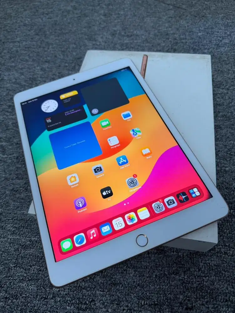 Ipad 8 WiFi Rosegold Fullset Normal Jual Murah Siap Pakai Mulus