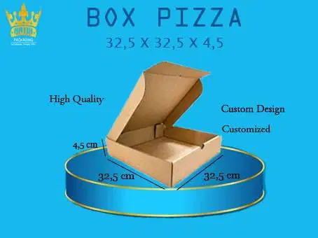 Kardus Pizza Box Pizza Dus Kemasan Pizza ukuran custom