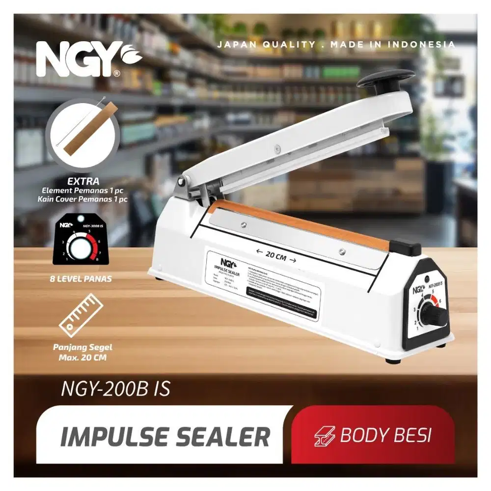 NGY Hand Impulse Sealer Body Iron