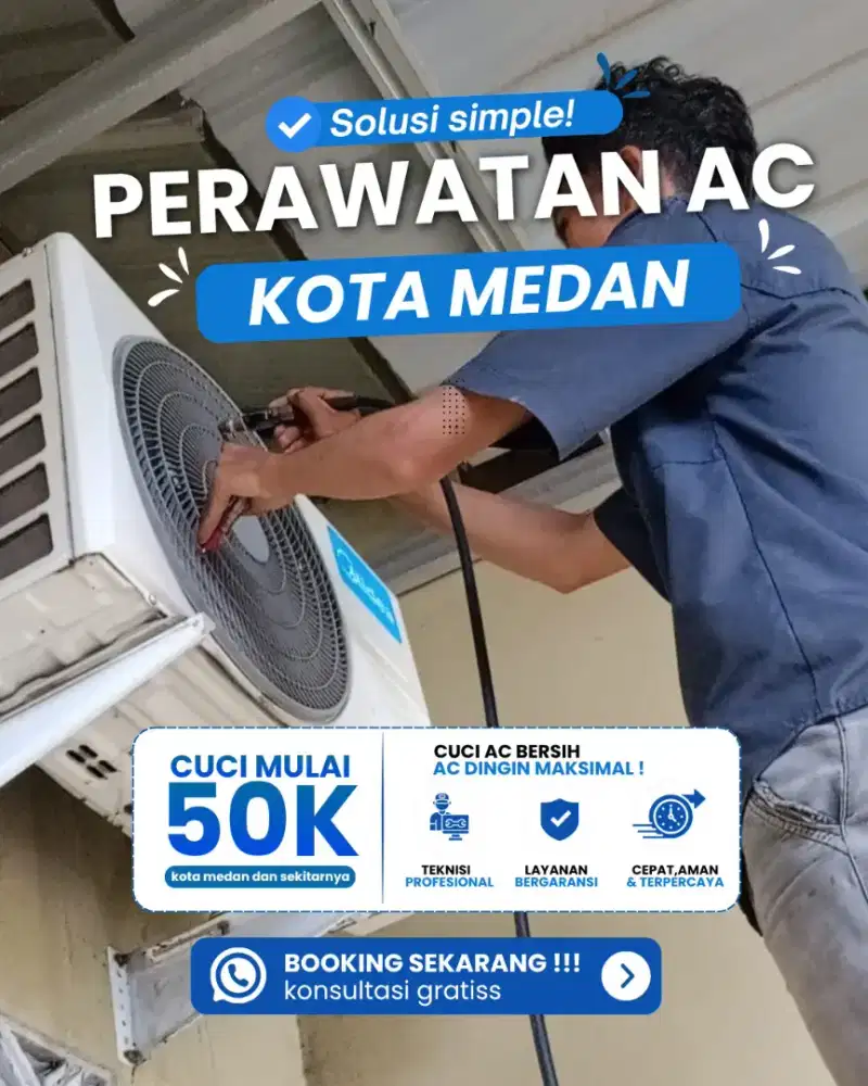 SERVICE AC/BONGKAR PASANG AC BERGARANSI