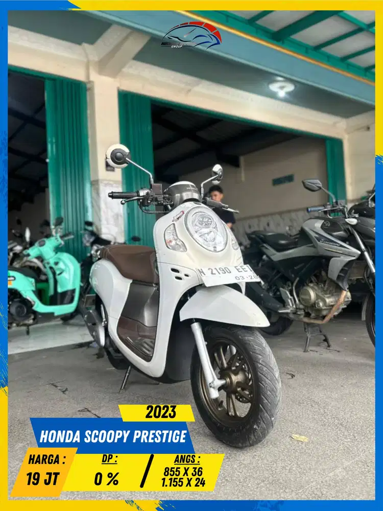 HONDA SCOOPY PRESTIGE 2023 NEGO SAMPE DEAL BOSKUU HIKMAH MOTOR KEPUH