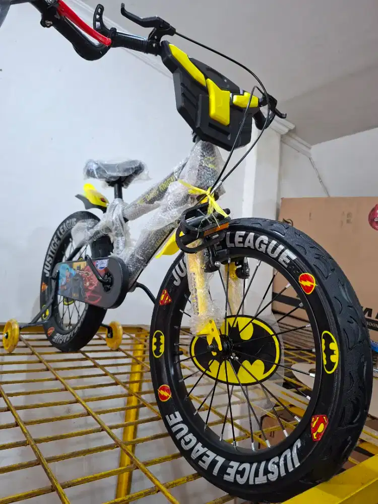 SEPEDA ANAK BMX 18 INCH BATMAN MORTEIN ( BAN JUMBO 3.0 )