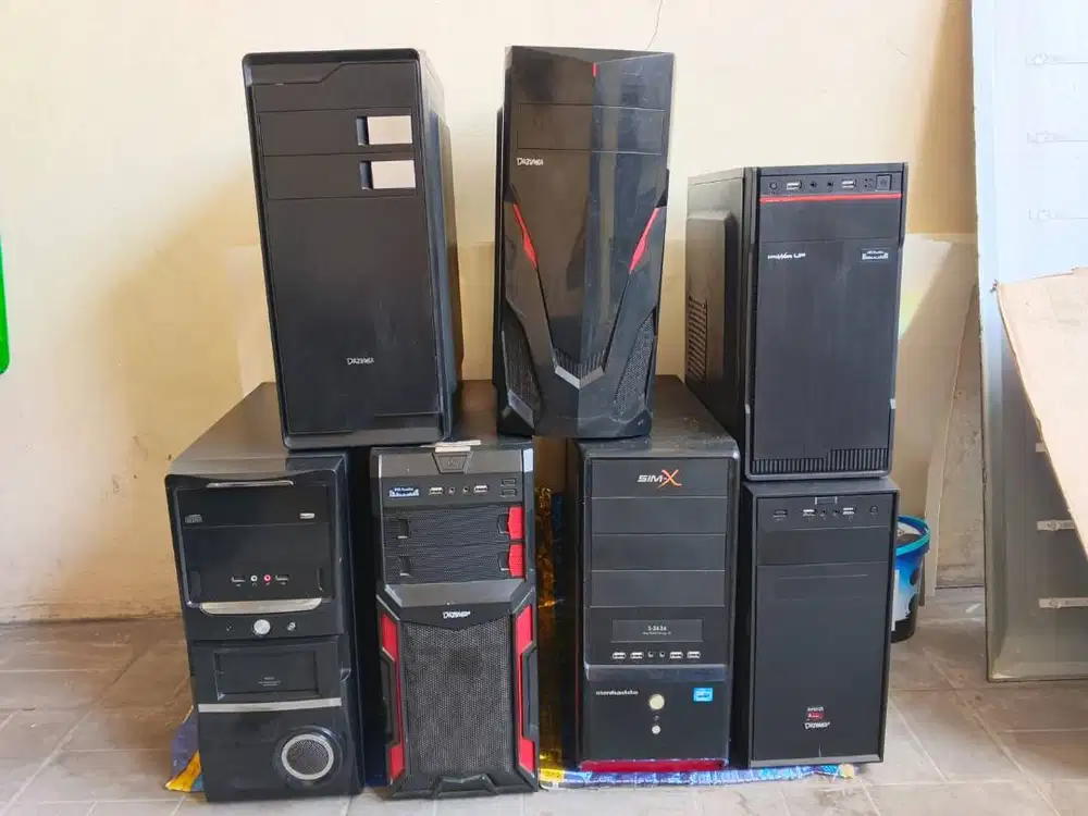 casing case pc komputer simbadda , dazzumba , power up free baut