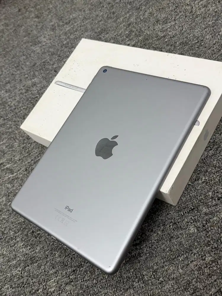 Ipad 6 WiFi Space Grey ios 17 Semua Normal Lengkap Jual Murah Mulus