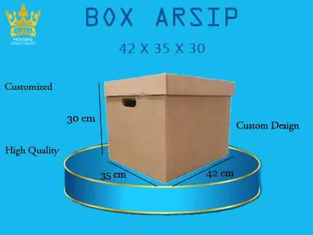 Box Arsip Dus Arsip Kotak Dokumen Box Bin Box Ukuran Dan Model Custom