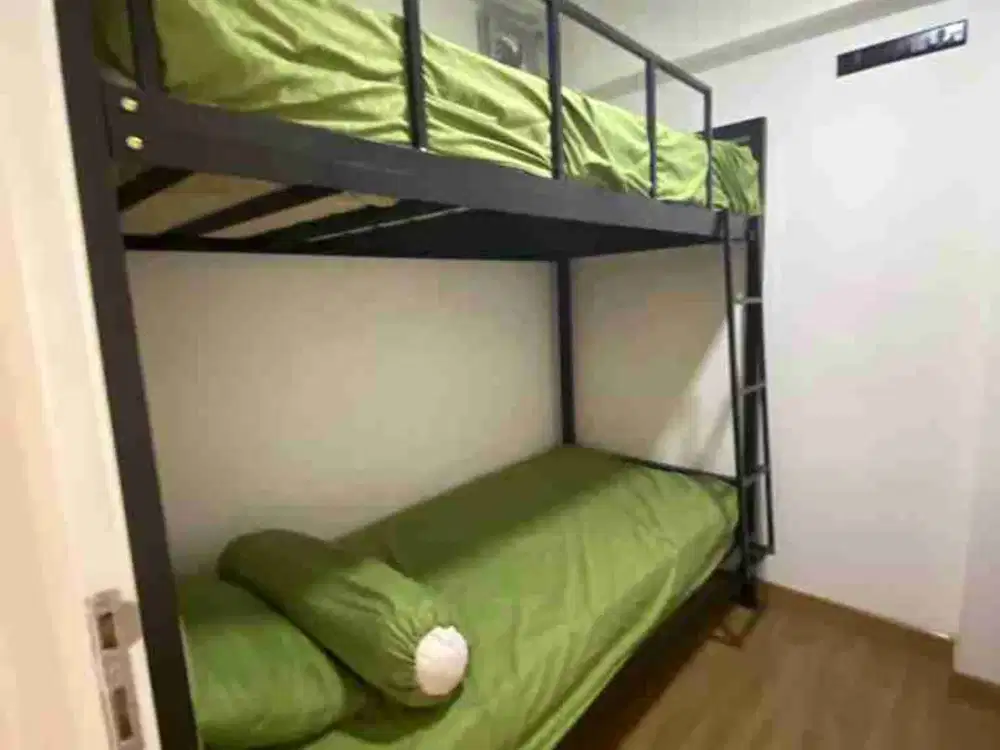 apartemen bassura furnished  2 br lt bawah