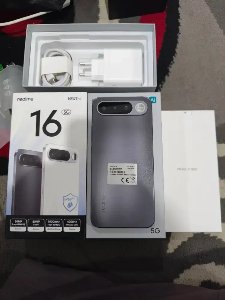 Realme 16 5G 8/256 fullset ori