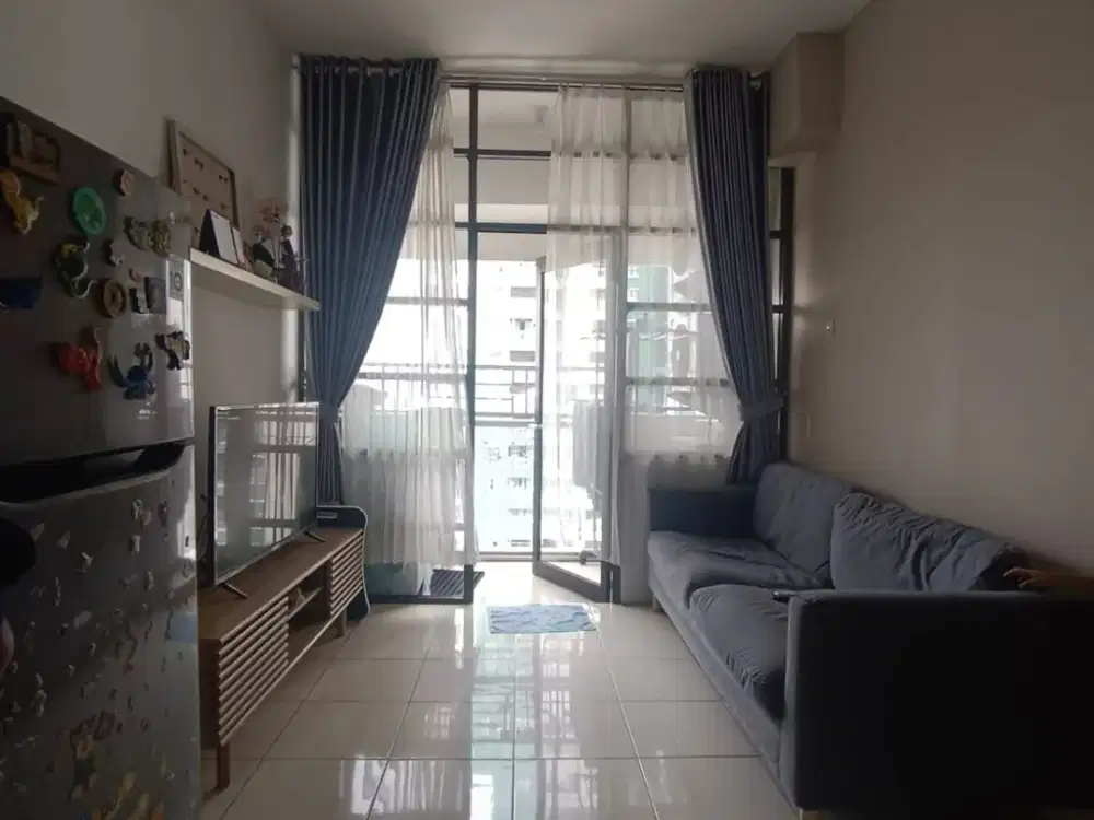 Apartemen Salemba Residence 2 Bed Room Desain cantik siap huni lantai 18