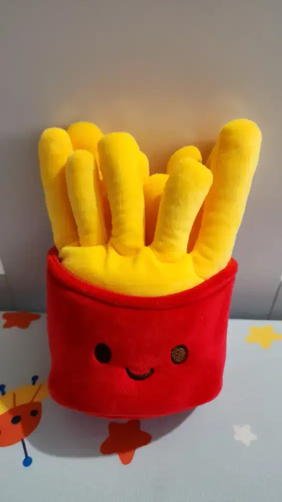 Boneka french fries lucu