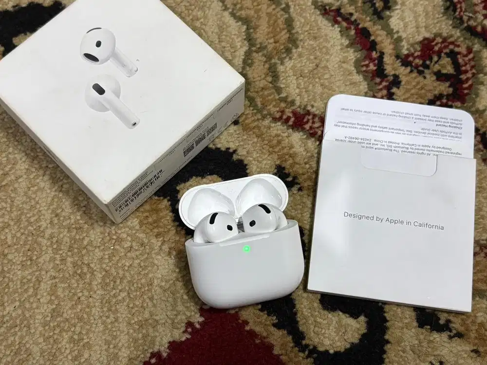 Airpods Gen 4 (ANC) Resmi iBox Garansi Aktif Mulus No Minus