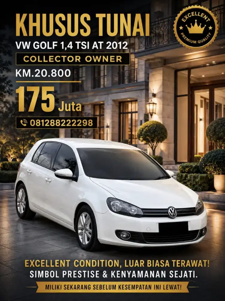 VW GOLF 1,4 TSI AT