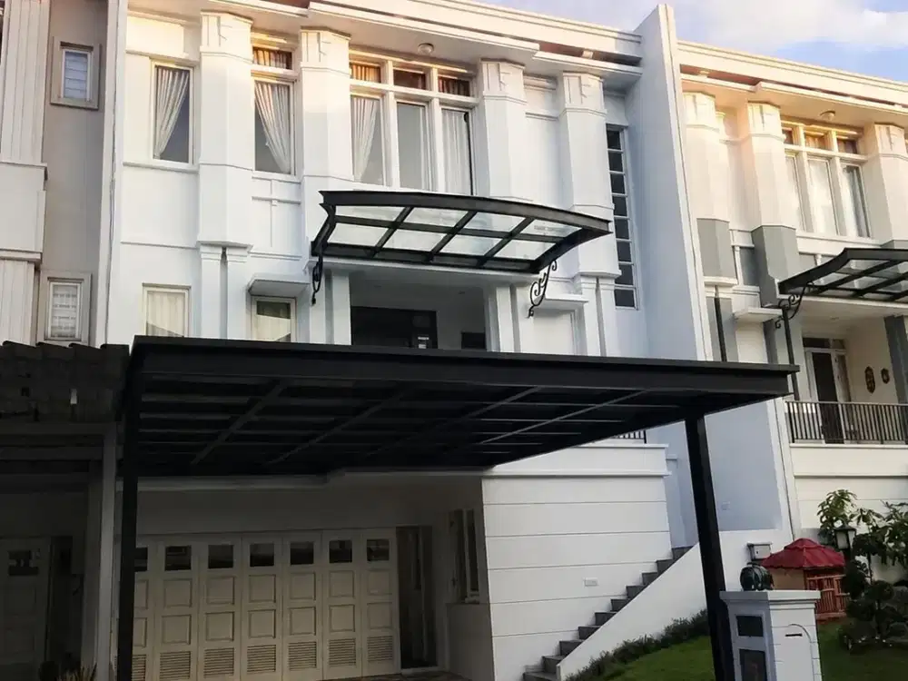 Disewakan Rumah Mewah Full Furnished Siap Huni di Kawasan Cluster Dekat Summarecon Mall Serpong