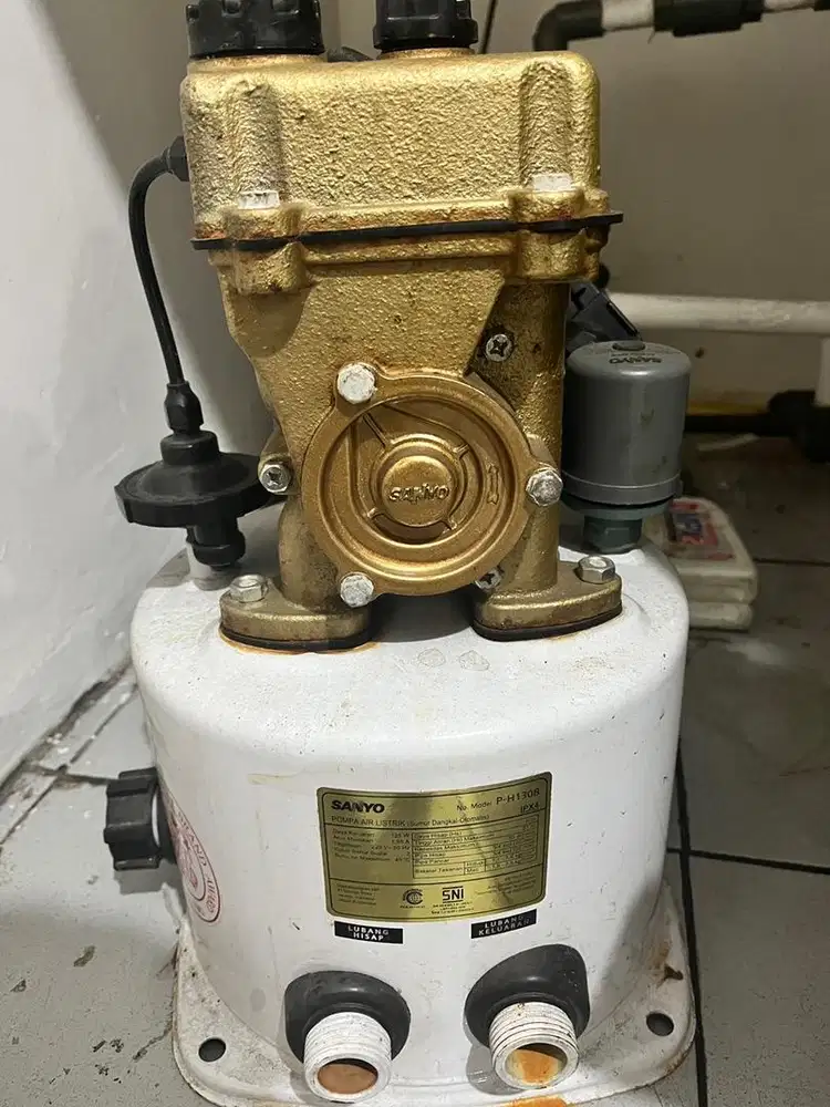 Pompa air SANYO PH130B kondisi mantul