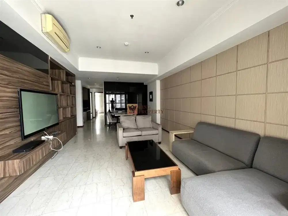 Private Lift Disewa 3BR Royal Mediterania Garden Residence Royal Medit Podomoro City Furnished Minimalis Bagus terhubung ke Central Park Mall Jakarta,