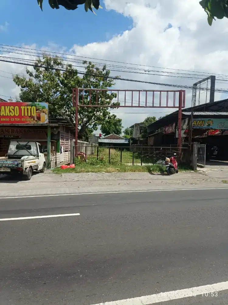 Tanah Strategis selatan Prawirotaman 5 km-an Malioboro