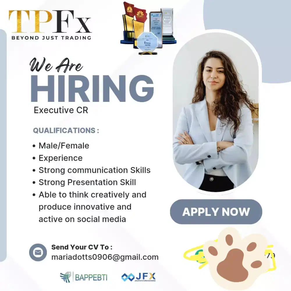 Info loker executive cr