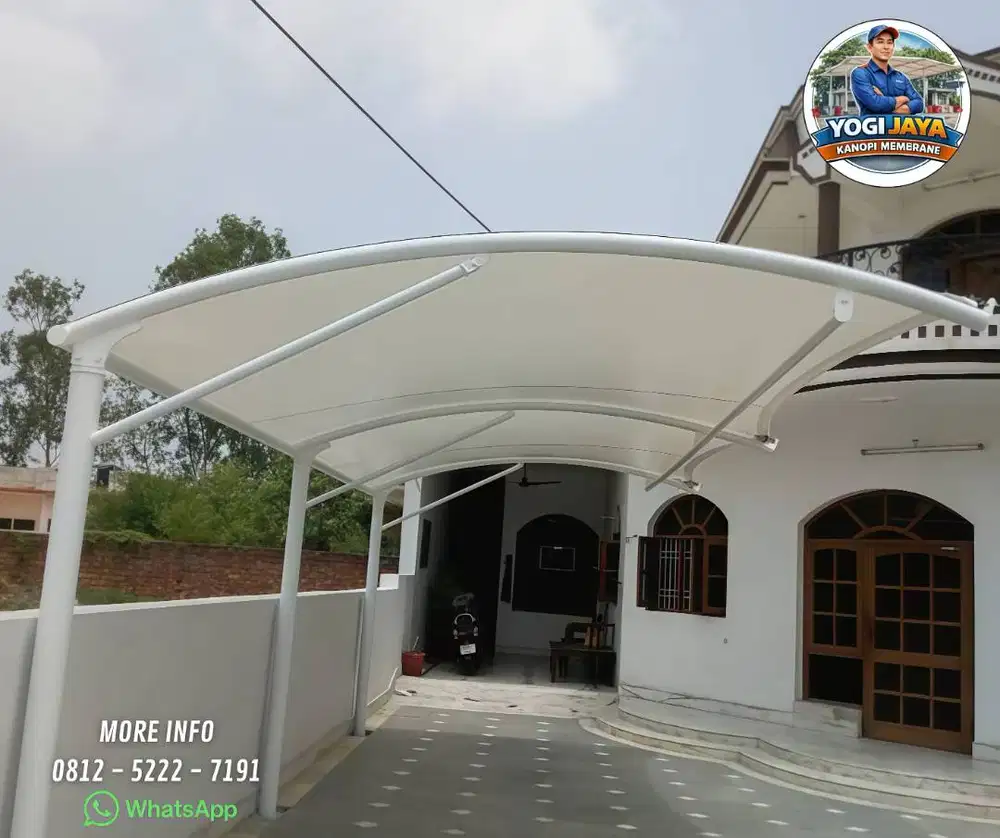 Jasa Pasang Kanopi Membrane Bikin Rumah Lebih Mewah dan Adem