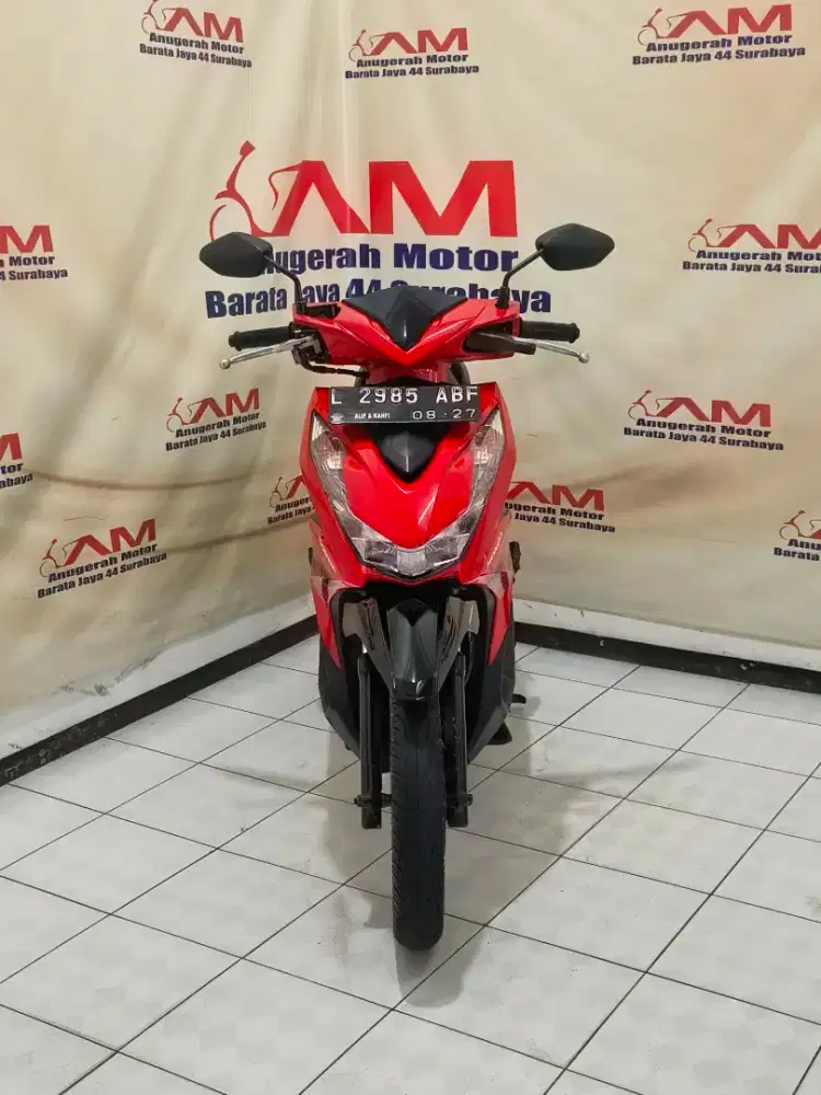 Honda Beat Eco tahun 2022 warna Merah