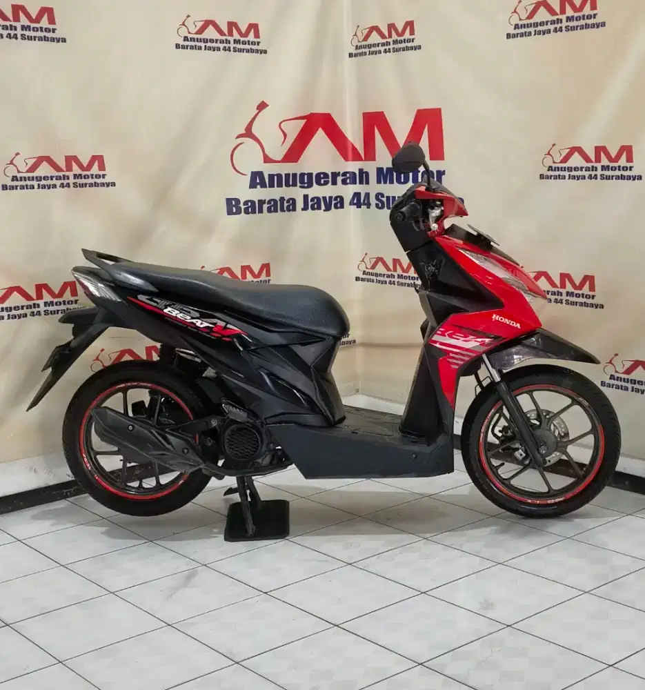 Ready Honda Beat Eco tahun 2022 warna Merah