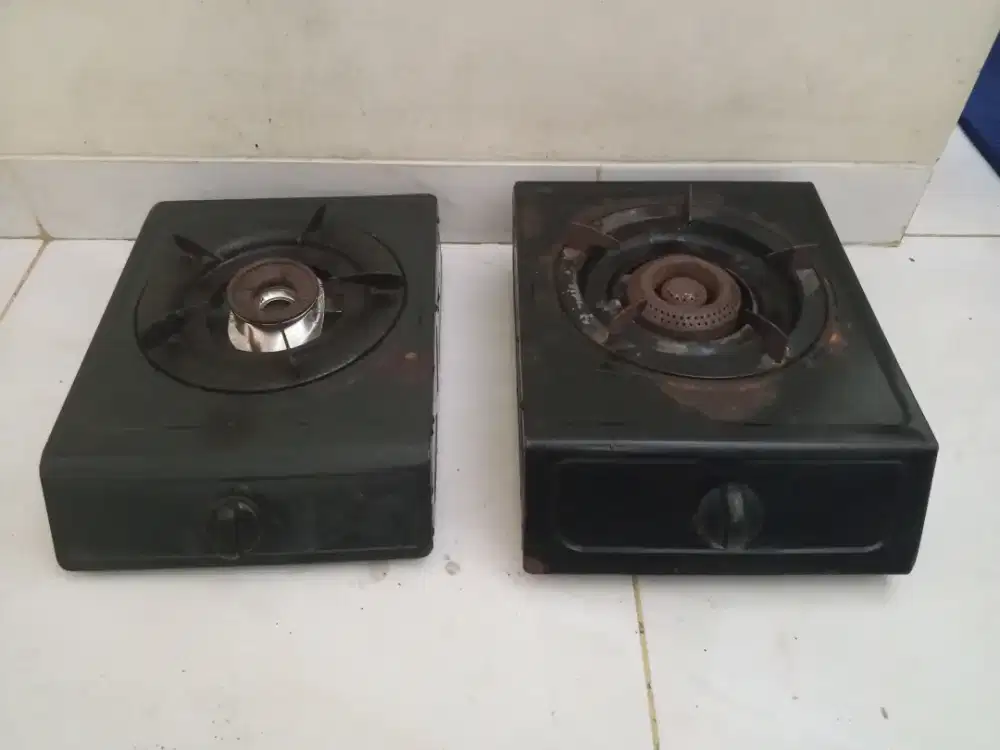 Borongin 2 unit kompor gas 1 tungku (hanya kompor tanpa selang)
