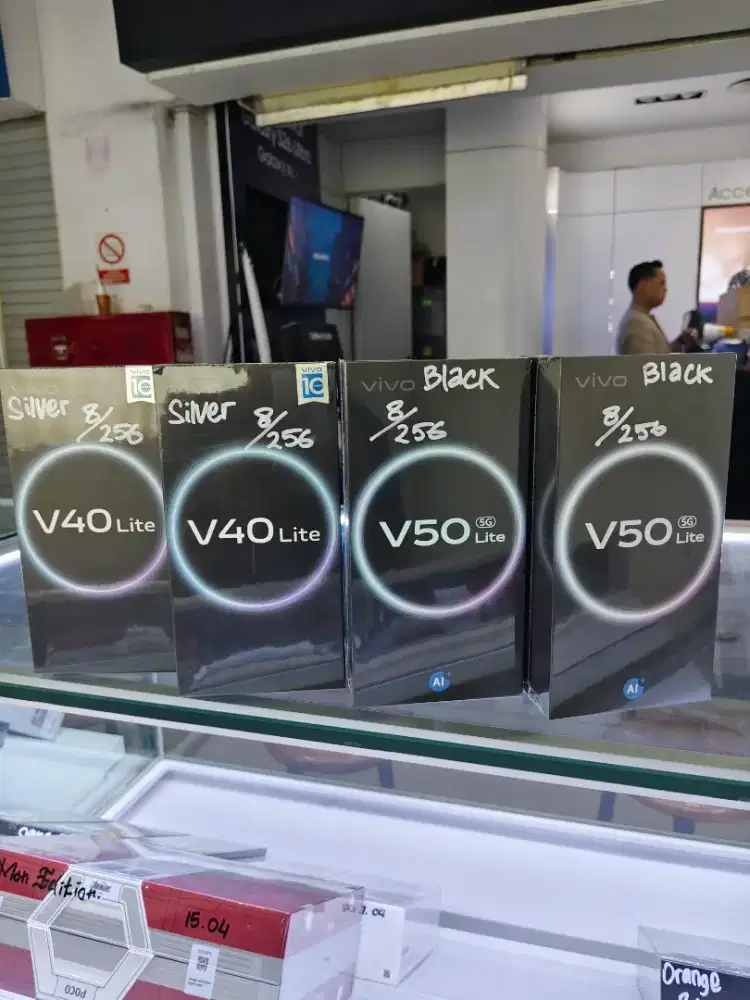 Vivo V50 lite 5g 8/256 black new segel fresh