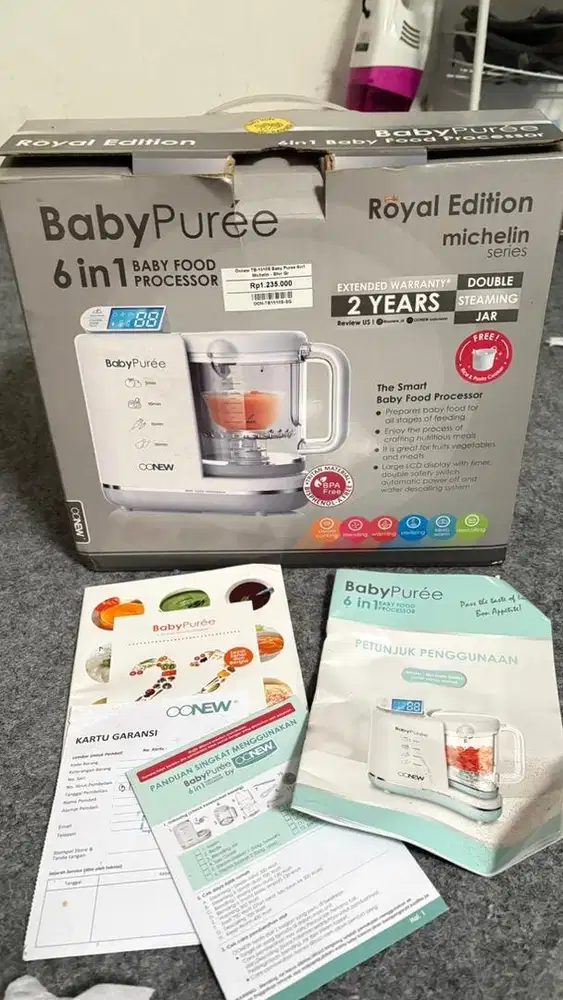 PRELOVED  pengelola Mpasi 6in1