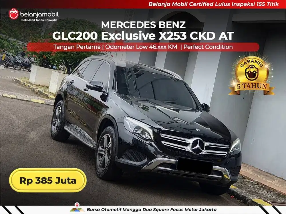[ LOW KM 46RB ] Mercedes Benz Mercy GLC200 GLC 200 Exclusive 2018/2019