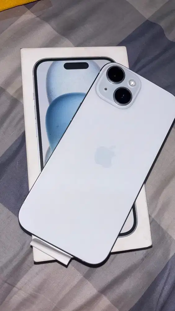 iPhone 15 Blue iBox Garansi ON